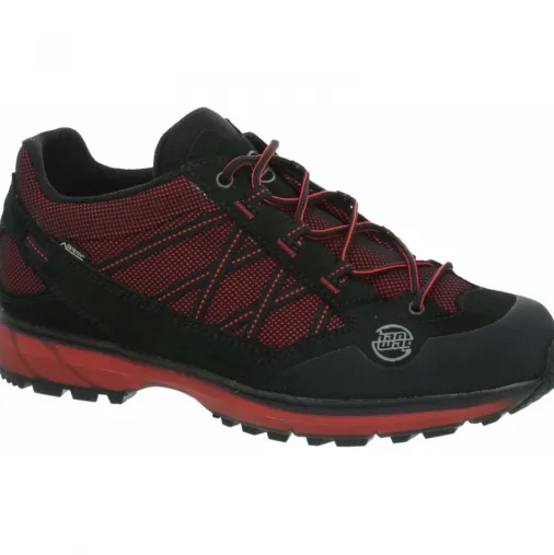 Discount Hanwag Belorado Ii Tubetec Gtx Shoes – Black / Red Discount Shoes