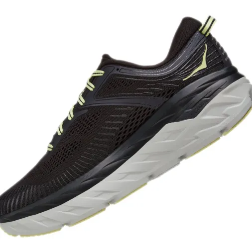 Sale Hoka Bondi 7 Running Shoes – Blue Graphite / Butterfly Discount Running Shoes