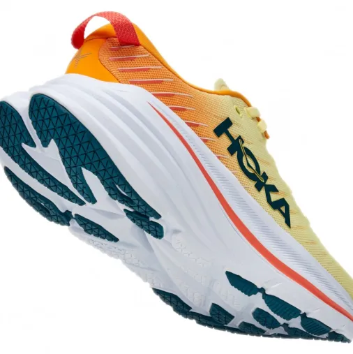Store Hoka Bondi X Running Shoes – Yellow Pear / Radiant Yellow Outlet Running Shoes