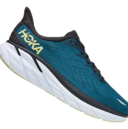 Store Hoka Clifton 8 Running Shoes – Blue Coral / Butterfly Discount Running Shoes