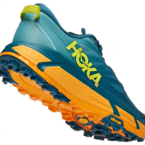 Hot Hoka Mafate Speed 3 Running Shoes – Coastal Shade / Radiant Yellow Outlet Running Shoes