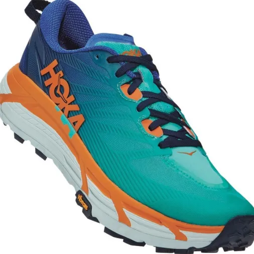 Online Hoka Mafate Speed 3 Running Shoes – Dazzling Blue / Desert Sun Discount Running Shoes