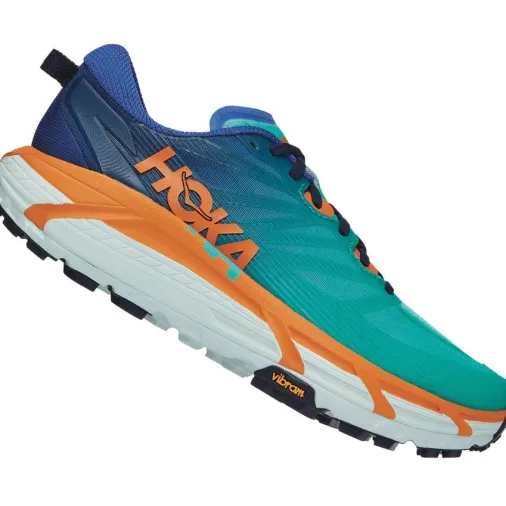 Online Hoka Mafate Speed 3 Running Shoes – Dazzling Blue / Desert Sun Discount Running Shoes