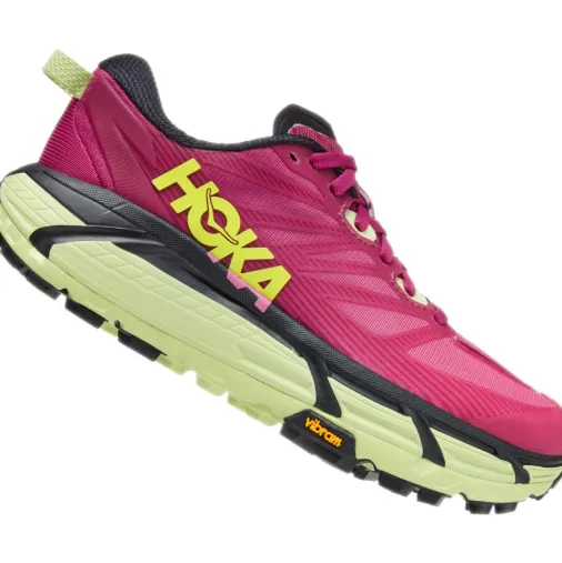 Outlet Hoka Mafate Speed 3 Women's Running Shoes – Festival Fuchsia / Butterfly Outlet Running Shoes