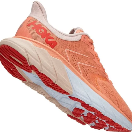 Best Hoka One One Arahi 5 Women's Running Shoes – Cantaloupe / Silver Peony Discount Running Shoes