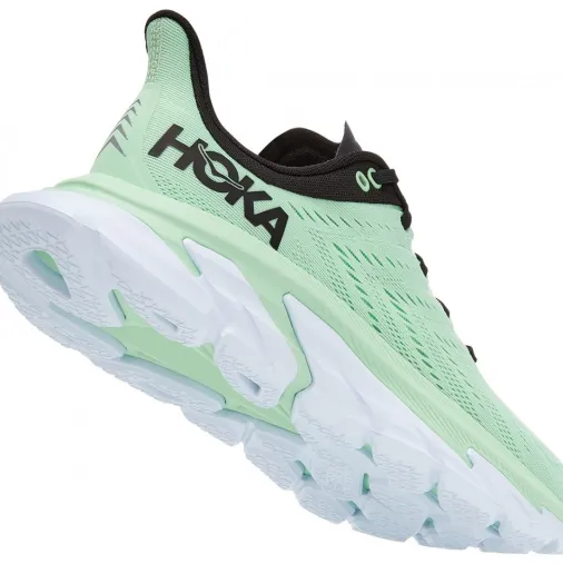 Fashion Hoka One One Clifton Edge Running Shoes – Green Ash / Outer Space Sale Running Shoes