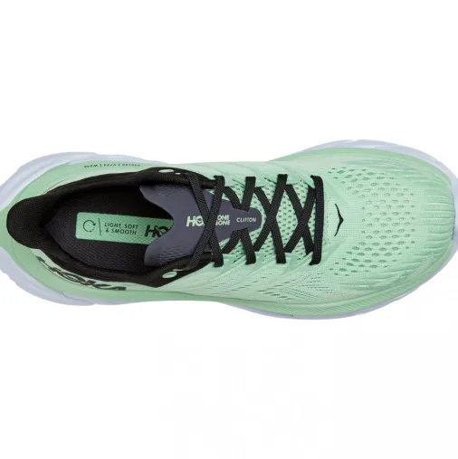 Fashion Hoka One One Clifton Edge Running Shoes – Green Ash / Outer Space Sale Running Shoes