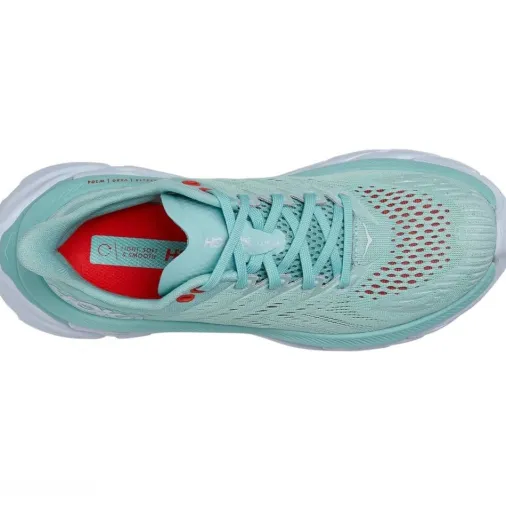 Sale Hoka One One Clifton Edge Women's Running Shoes – Eggshell Blue / White Discount Running Shoes