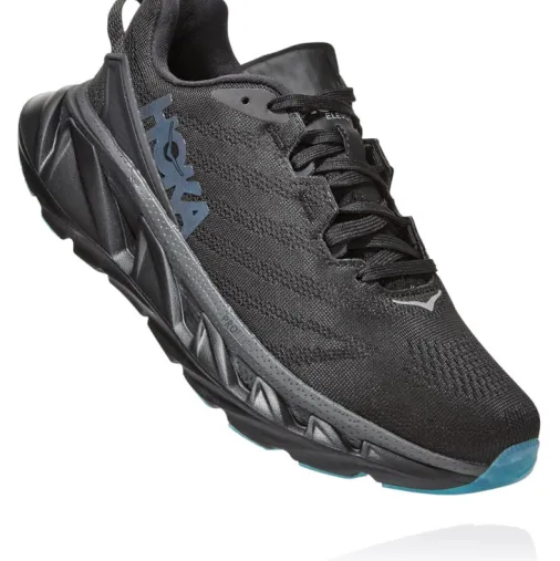 Sale Hoka One One Elevon 2 Women's Running Shoes – Black / Dark Shadow Discount Running Shoes