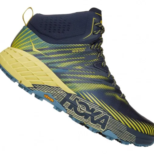 Store Hoka Speedgoat Mid 2 Gore-Tex Running Shoes – Ombre Blue / Blue Sheen Discount Running Shoes